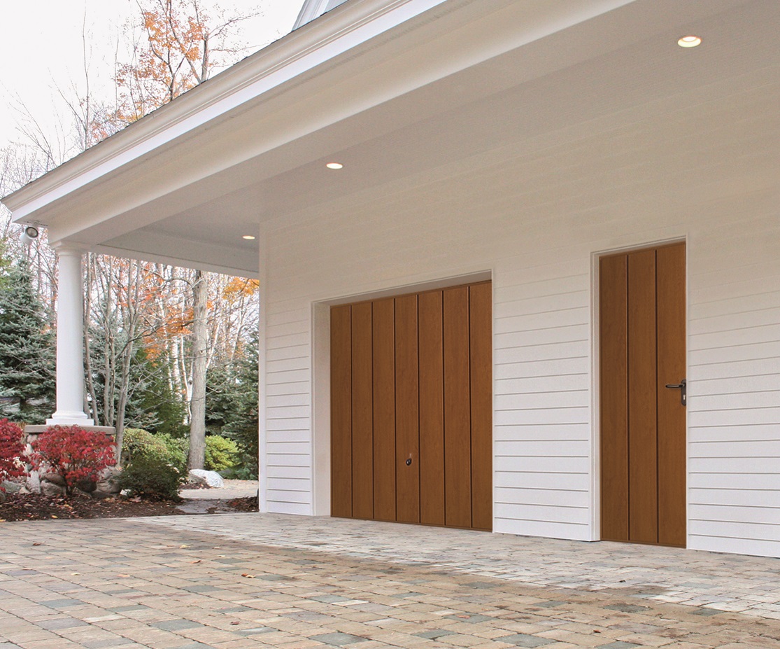 secure up and over garage door